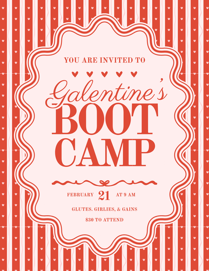 Coach Ali's Galentine's Boot Camp